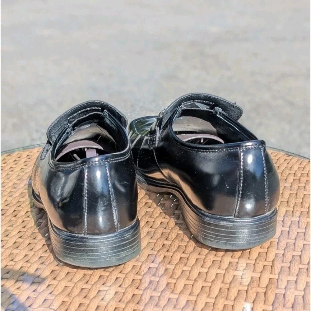 Quiet Luxury Liz Claiborne Moroso Black Leather‎ Loafers Leather Men's 10.5
